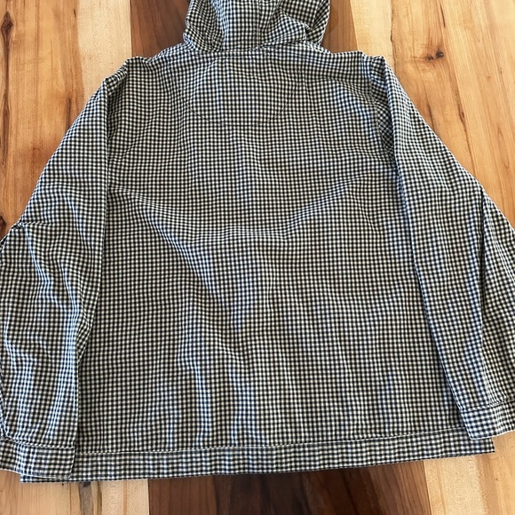 CJ Banks Women’s Button Up Long Sleeve Hooded Shirt - Picture 8 of 8